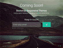 Tablet Screenshot of bootstrapresponsivethemes.com